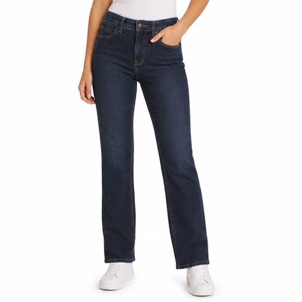 NYDJ Not Your Daughters Jeans Dark Wash Straight Leg Stretch Denim Size 0 USA