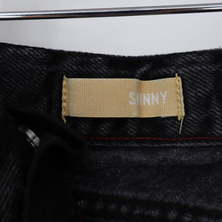 Arizona Jean Co Boys Black Skinny Jeans Size 8 Regular Faded Denim 100% Cotton