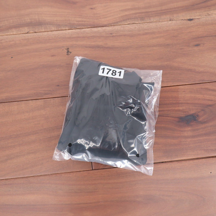 ASOS DESIGN Black V Neck Spaghetti Strap One Piece Swimsuit Bathing Suit