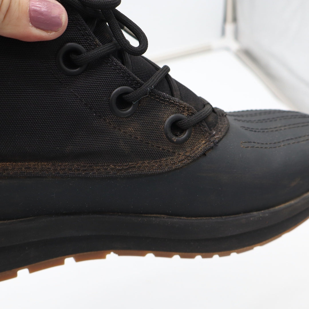 Columbia Moritza Shield Omni-Heat Black Gum Waterproof Ankle Boots  8.5