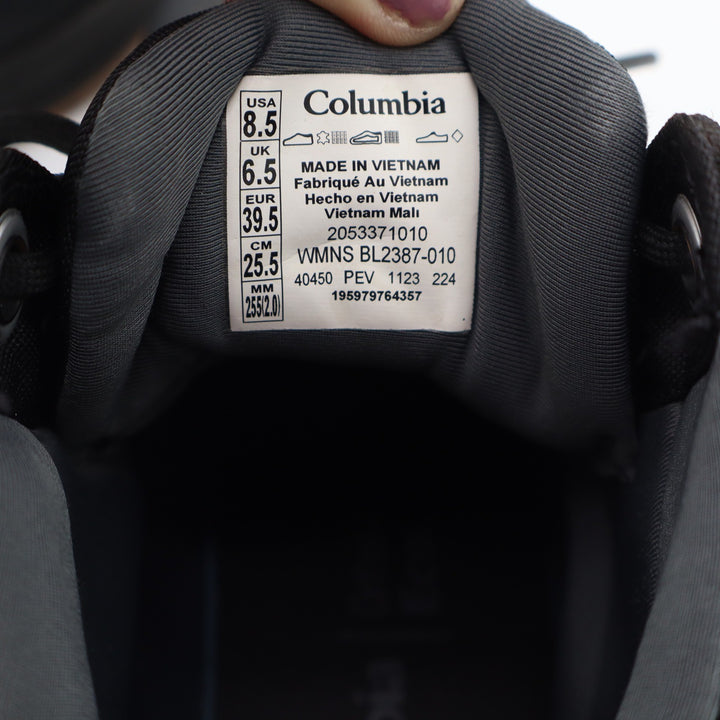 Columbia Moritza Shield Omni-Heat Black Gum Waterproof Ankle Boots  8.5