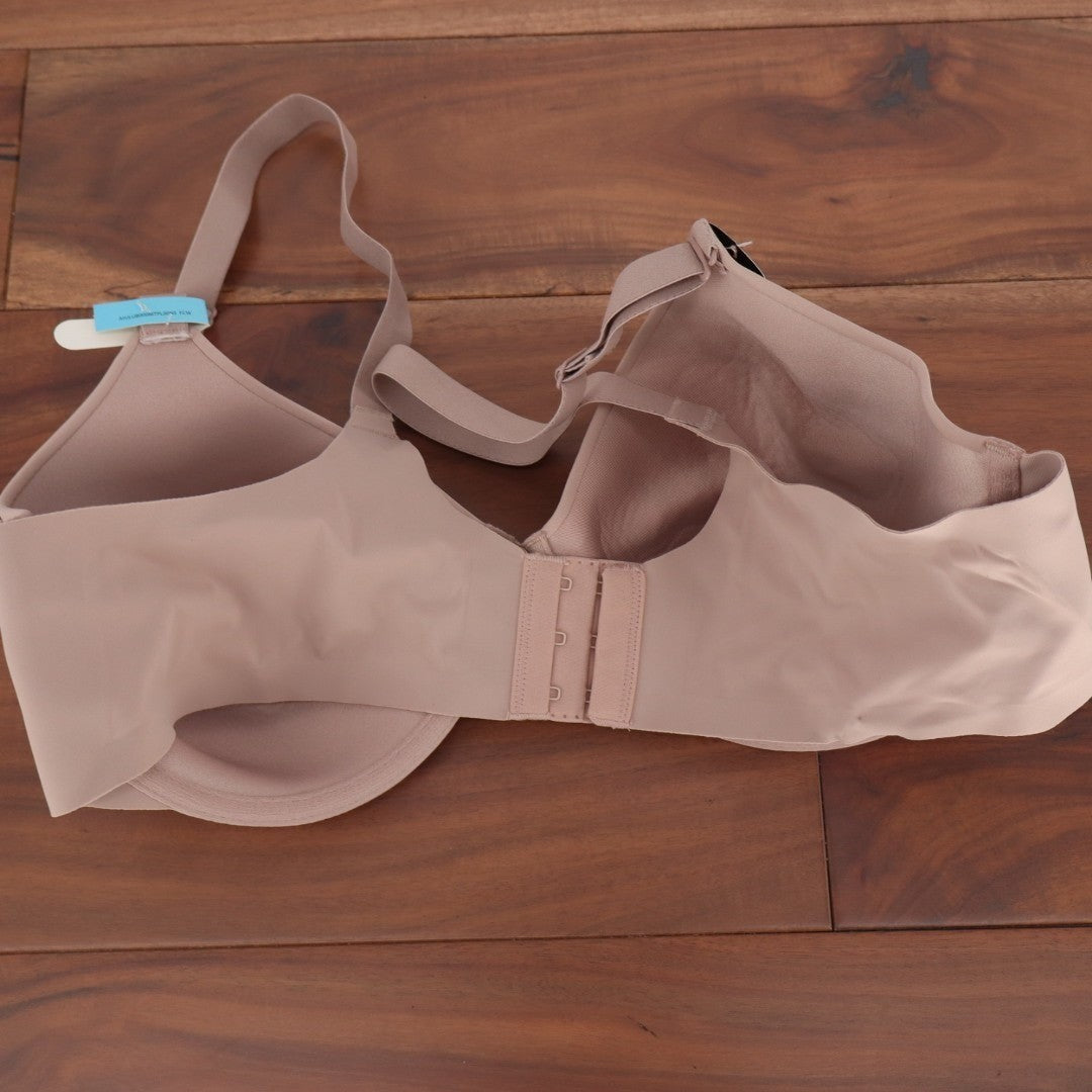 Bali Ultimate Smoothing Lightweight T-Shirt Bra Womens 38C Blush Nylon Stretch