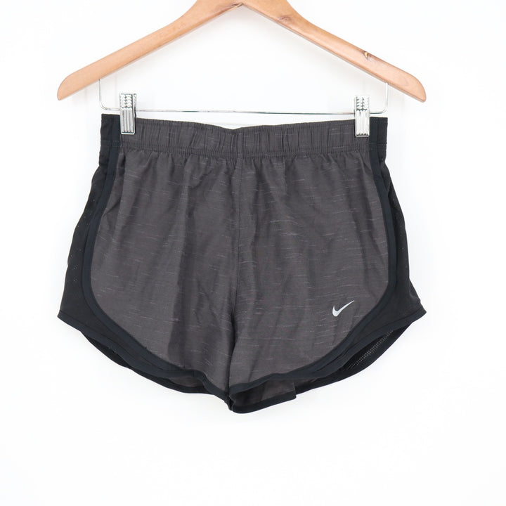Nike Womens Dri-FIT Running Shorts Gray Heathered Black DB4487-083 Size S NEW