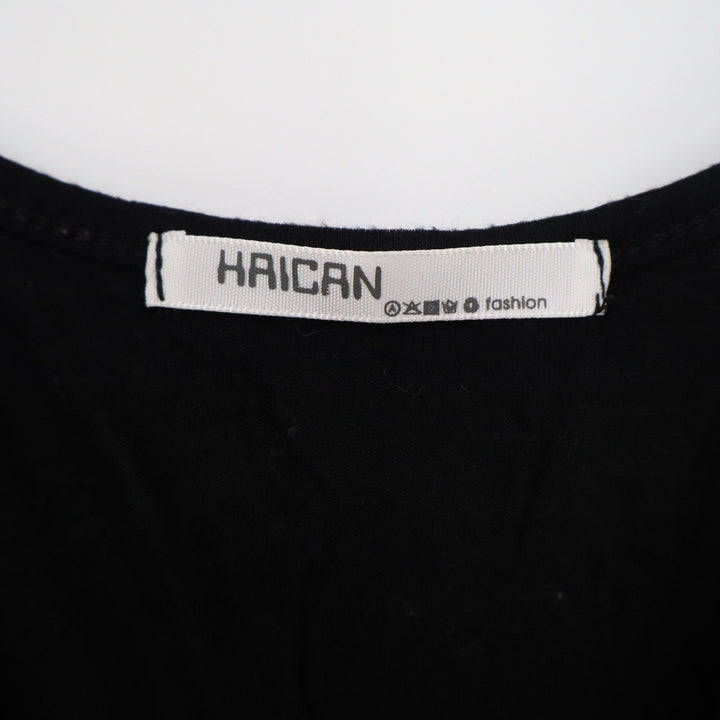 Haican Womens Black Spaghetti Strap Camisole Tank Top Scoop Neck Casual Basic