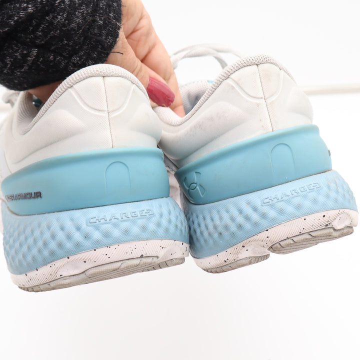 Under Armour Running Shoes Womens 10 Charged Escape 3 Gray Blue Excellent