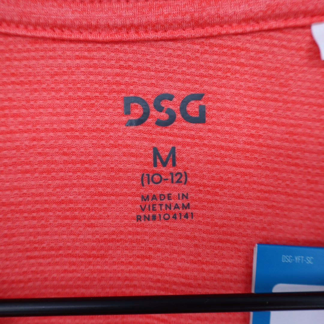 DSG Boys Cabana Coral Pieced Graphic Movement Tee Basketball Shirt Size M 10-12