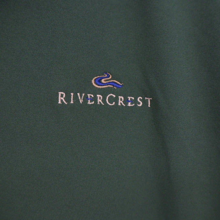 Clique Rivercrest Golf Polo Shirt Men's Large Green Short Sleeve Embroidered