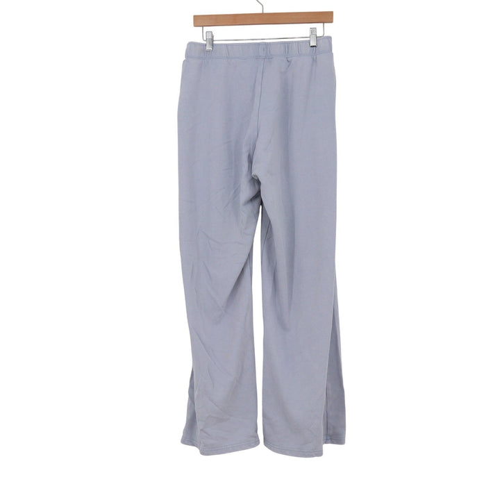 HM Move Blue Wide Leg Cotton Sweatpants Pintuck Pockets 1255286-1 Mens Medium