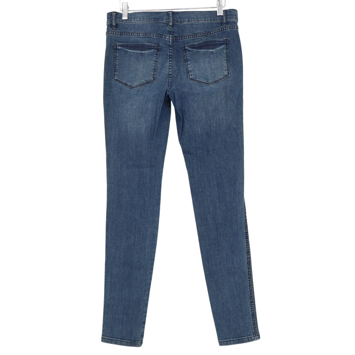 New York & Company Soho Legging Jeans Women 2 Blue Denim Stretch Low Rise Skinny