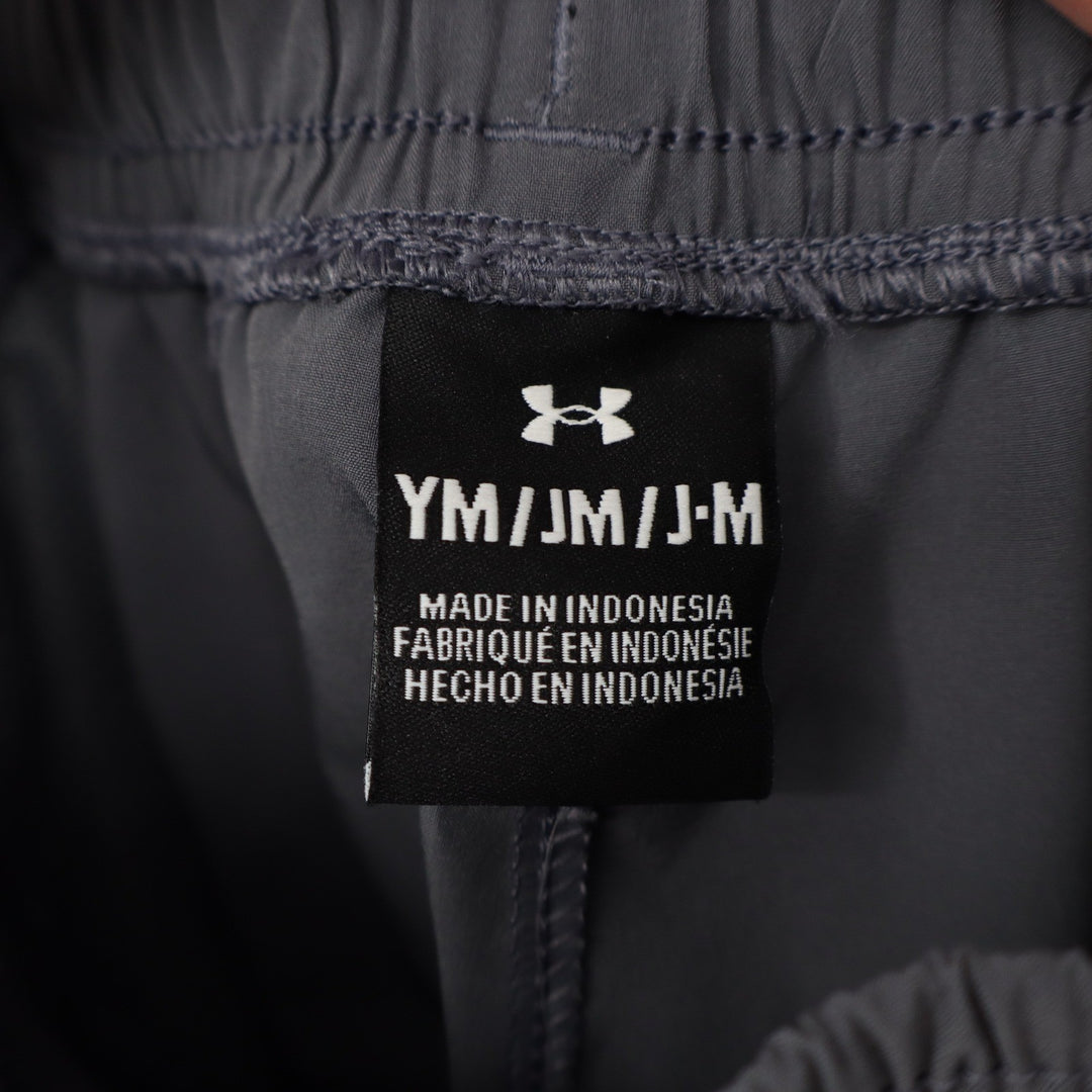 Under Armour Boys Gray Icon Woven Cargo Pants Size YM Medium NWT
