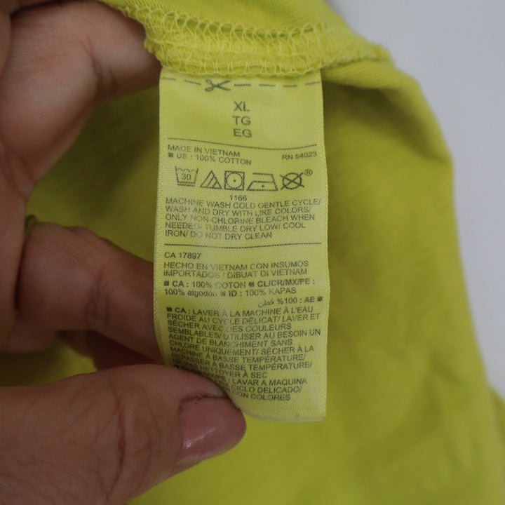 Old Navy XL Chartreuse Yellow Green Short Sleeve Relaxed Cotton T-Shirt