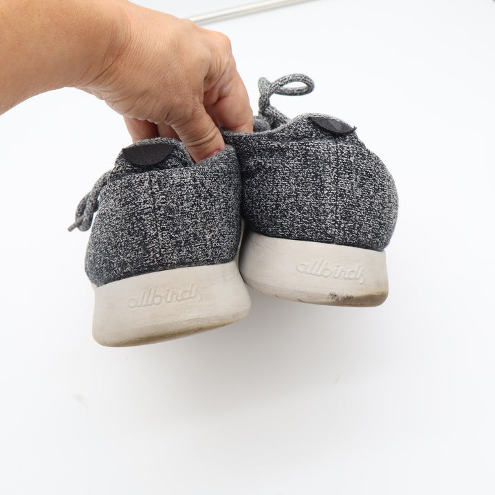 Allbirds Wool Runners Mens 13 WR M13 Charcoal Grey Low Top Sneakers Good