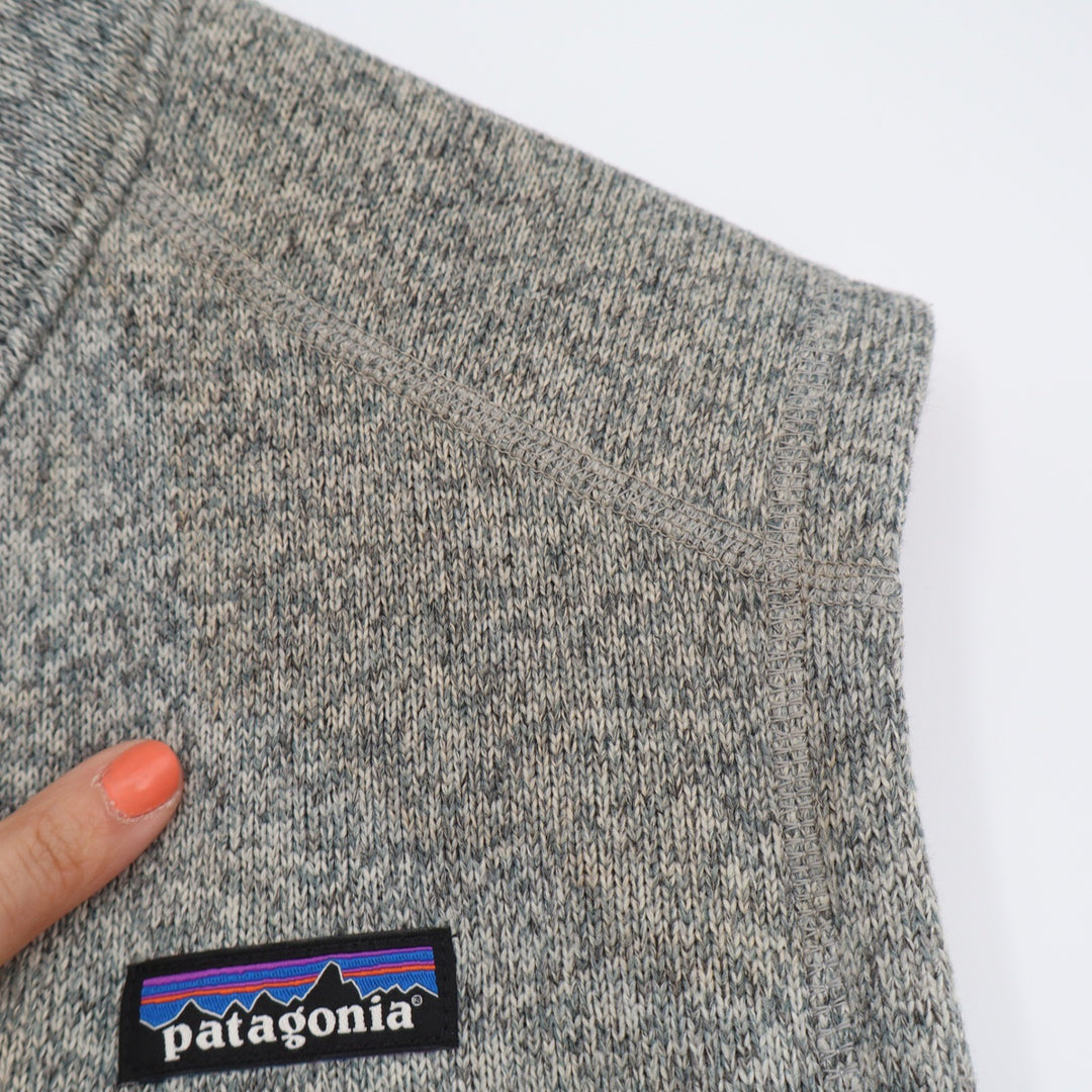Patagonia Better Sweater Vest Mens Large Gray Penn State IFC Full Zip Fleece