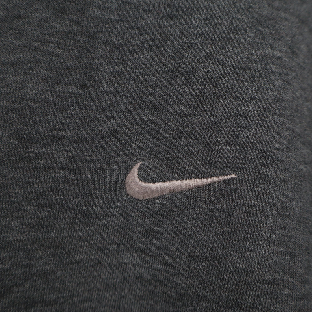 Nike Hoodie Mens XL Heather Gray Cotton Long Sleeve Kangaroo Pockets Pullover