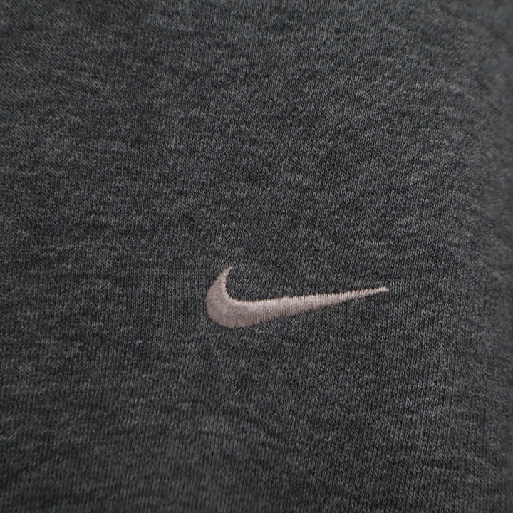 Nike Hoodie Mens XL Heather Gray Cotton Long Sleeve Kangaroo Pockets Pullover