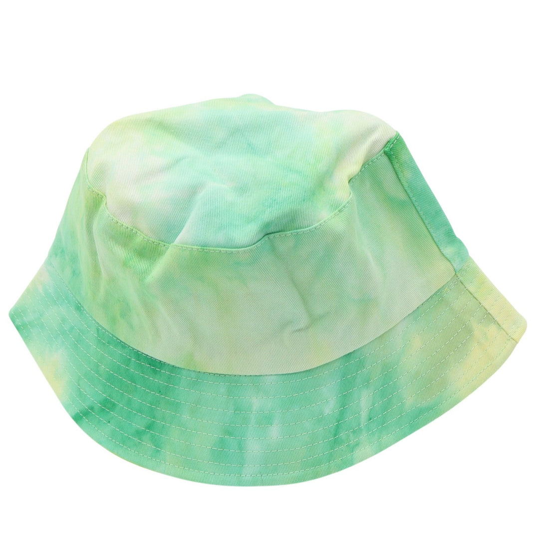 C.C Bucket Hat Womens OS ST-2176 Mint Green Tie-Dye Reversible UPF 50+ NEW