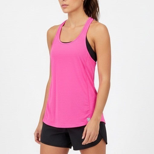 Under Armour Tank Top Womens XS Pink Stretch Racerback Scoop Neck Running Wear