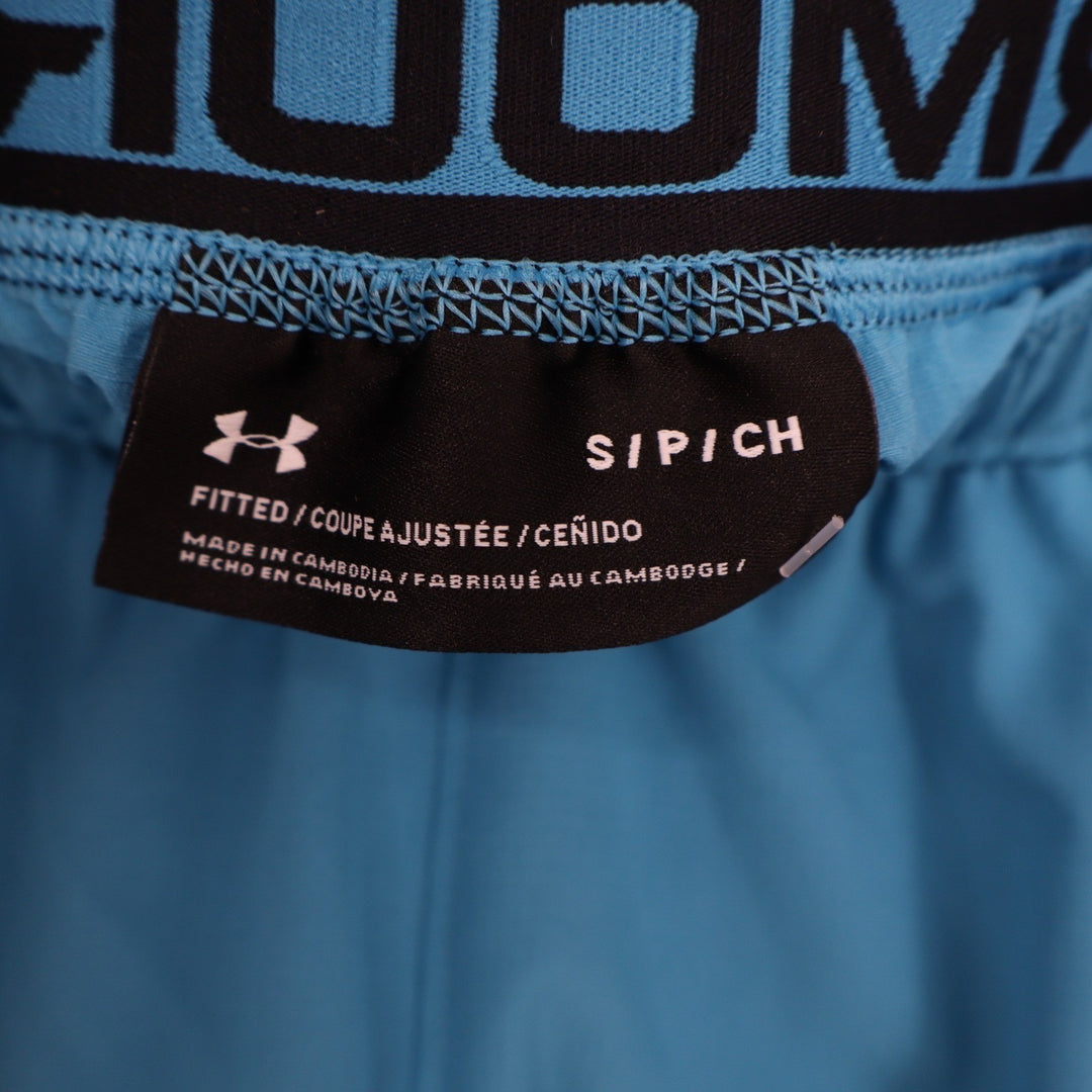 Under Armour Mens Vanish Woven 6in Shorts Blue Black Small NWT Snag