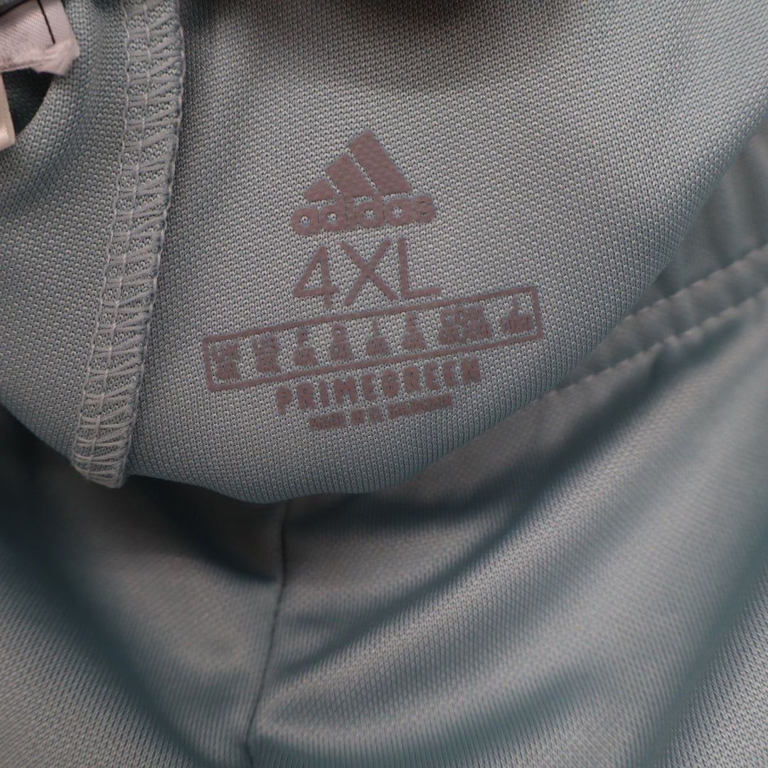 Adidas Mens 4XL Primegreen Tiro Track Pants Blue Grey Black Stripe