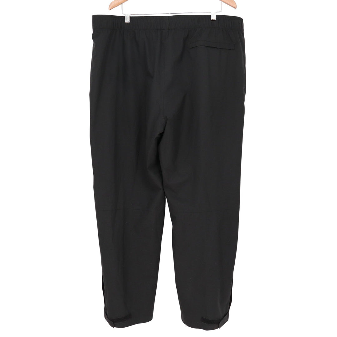 Walter Hagen Mens XXL Black Golf Rain Pants Elastic Waist Adjustable Leg