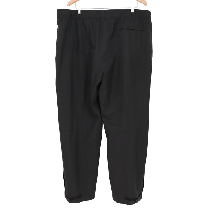 Walter Hagen Mens XXL Black Golf Rain Pants Elastic Waist Adjustable Leg