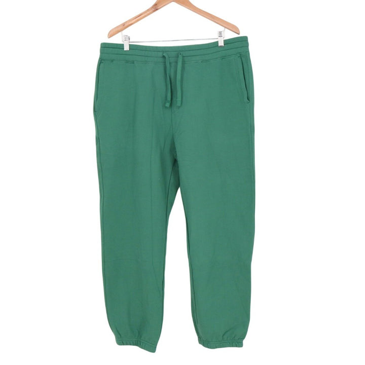 American Giant Classic Sweatpant Male 2XL Hunter Green Cotton Drawstring Waist