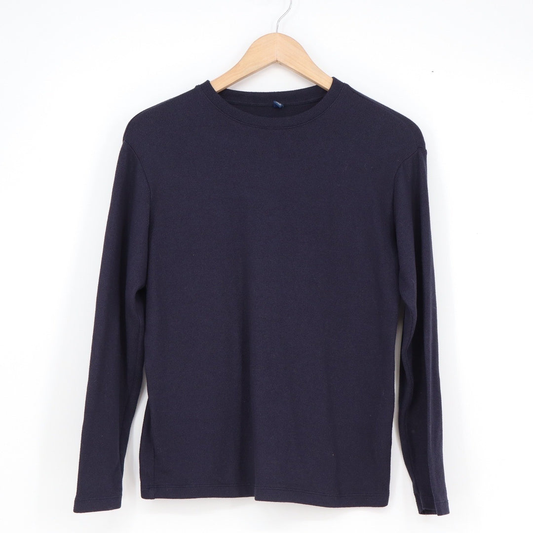 Uniqlo Kids Navy Blue Long Sleeve Crewneck Top Size 13