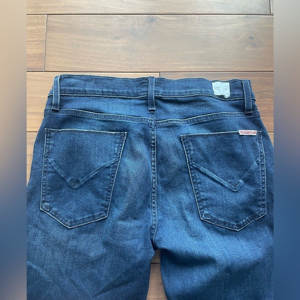 Hudson Men's Byron Straight Leg Stretch Jeans Size 31