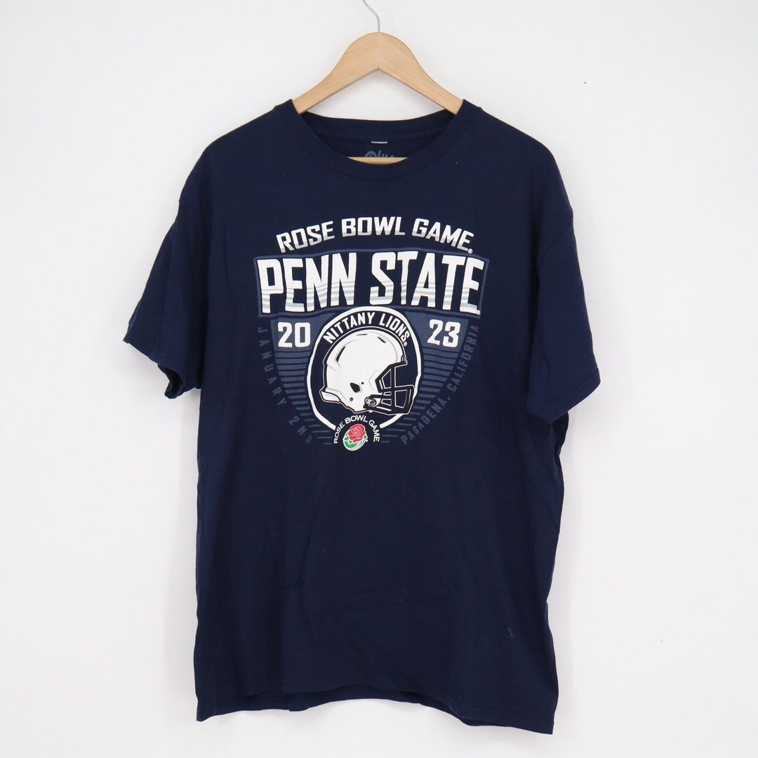 Blue 84 Penn State Nittany Lions 2023 Rose Bowl Game T-Shirt Navy Blue Mens L