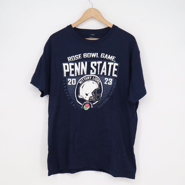 Blue 84 Penn State Nittany Lions 2023 Rose Bowl Game T-Shirt Navy Blue Mens L