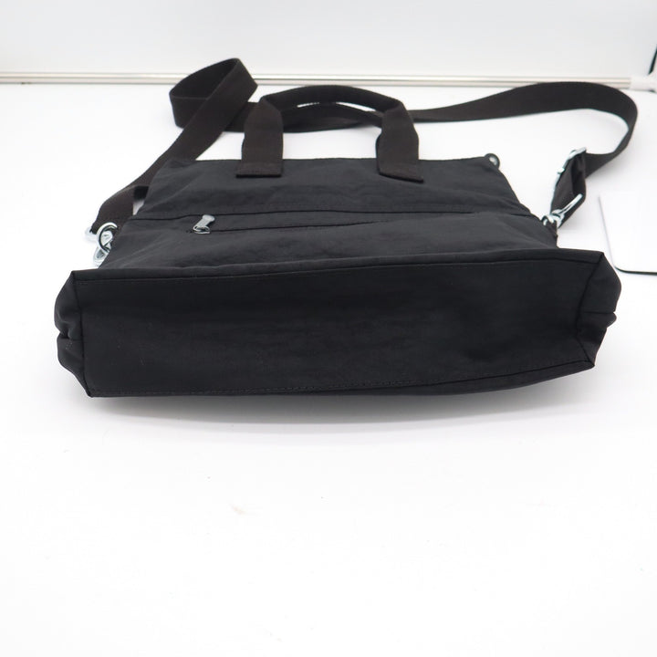Kipling Asseni Mini Tote Bag Black Noir Nylon Crossbody Handbag