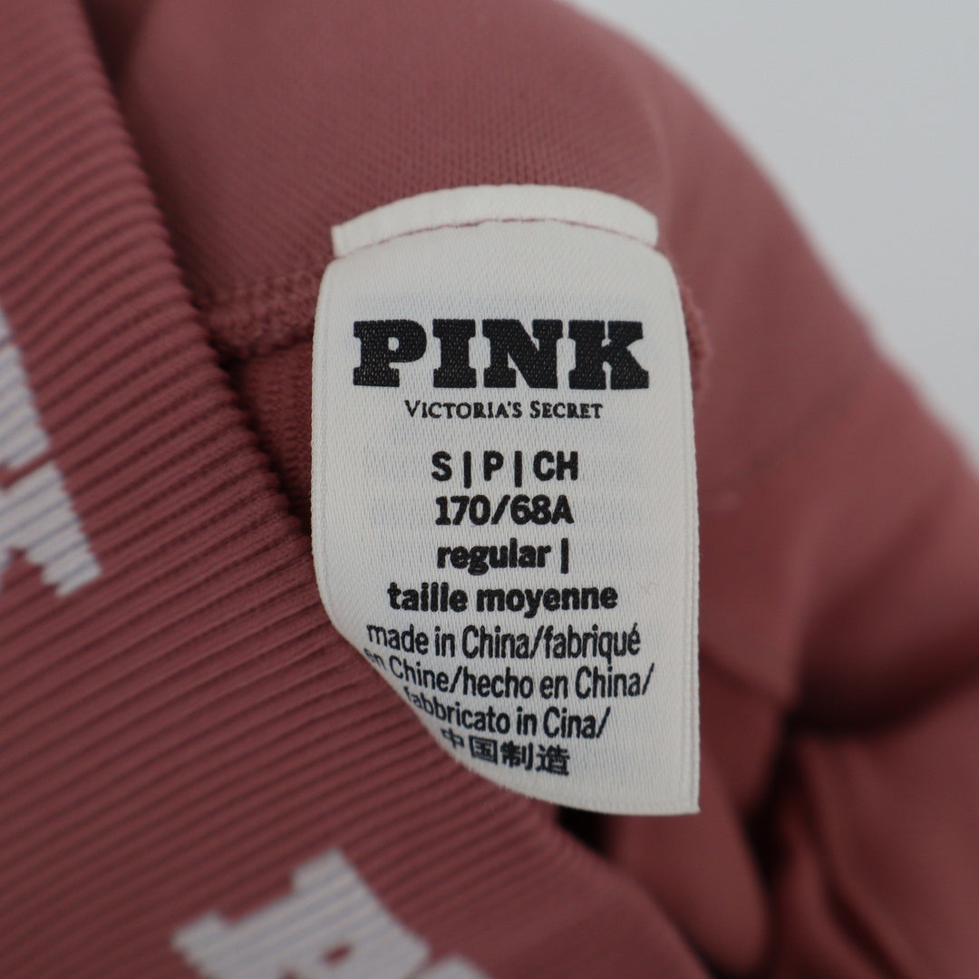 Victoria's Secret PINK Seamless High Waist Logo Leggings Rose Mauve Small