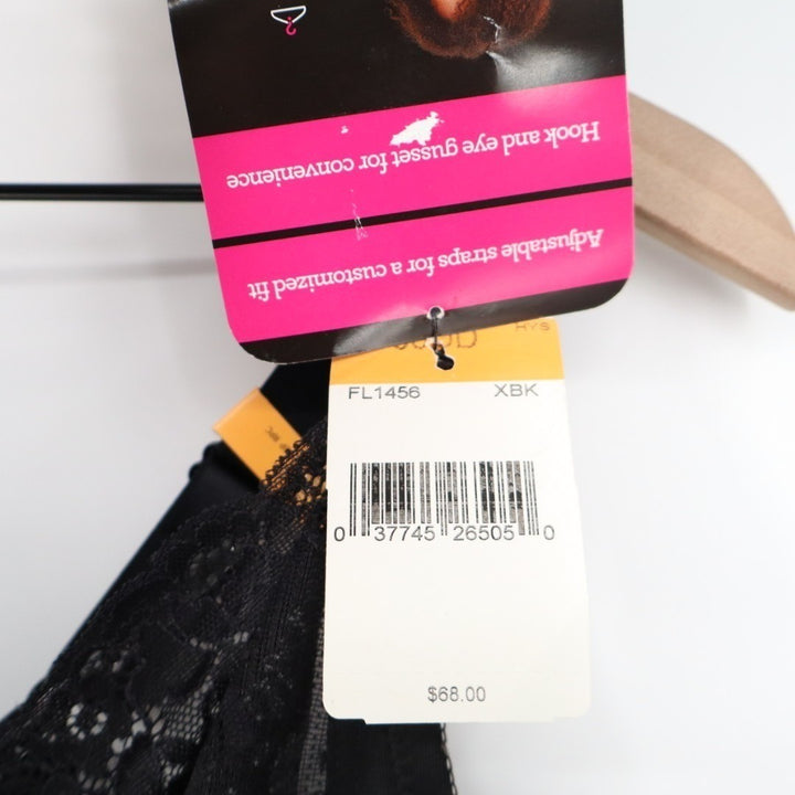 Maidenform Ultra-Firm Tummy Control Shapewear Bodysuit Womens 38DD Black Stretch