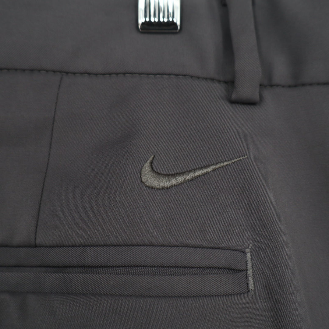Nike Dri Fit Chino Pants Mens 40 x 32 Charcoal Gray Stretch Golf Performance