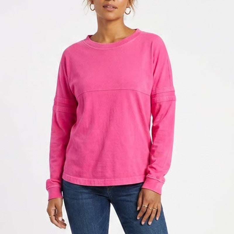 Boxercraft Bellagio Las Vegas Spirit Jersey Pink Long Sleeve Graphic Shirt M