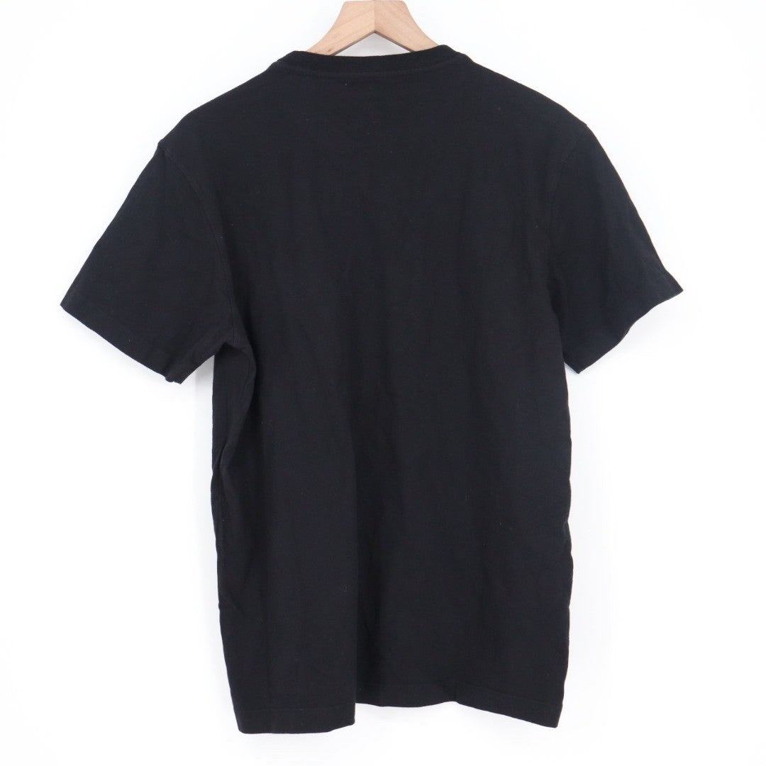 American Giant Mens Black Crew Neck Pocket T Shirt Size M Made in USA Cotton