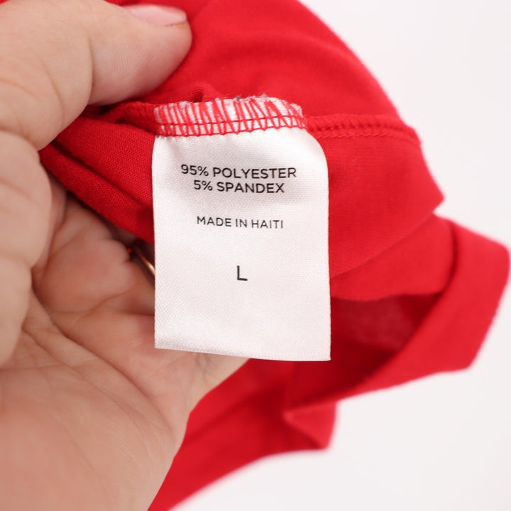 Sport-Tek Mens Red Lyons & Associates Graphic Performance T-Shirt Large