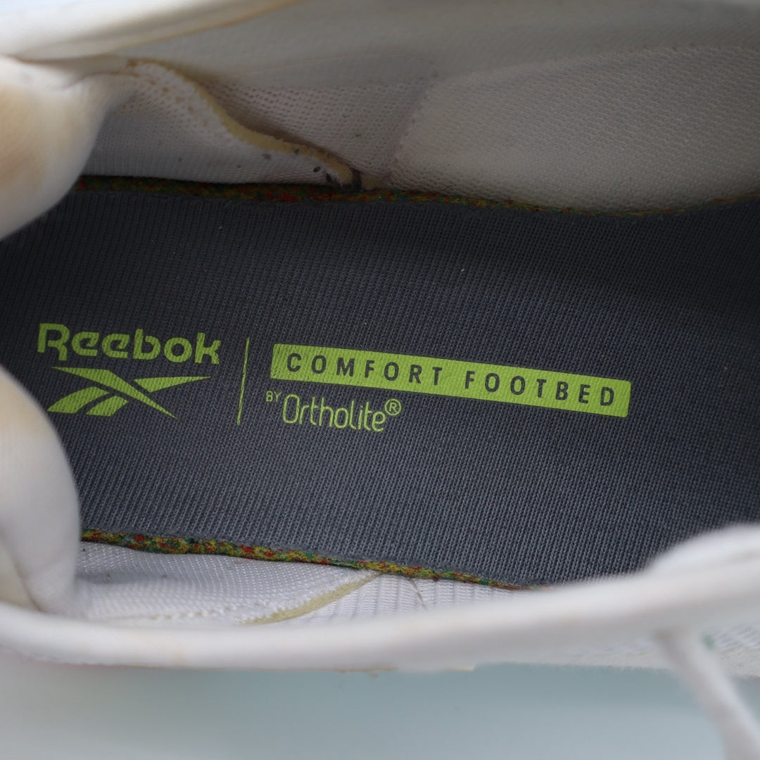 Reebok Zig Dynamica GZ4803 Sneakers Womens US 8.5 Gray Mint Mesh Running Shoes