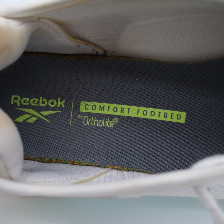 Reebok Zig Dynamica GZ4803 Sneakers Womens US 8.5 Gray Mint Mesh Running Shoes