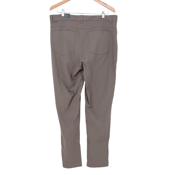 VRST Mens Limitless 5 Pocket Slim Pants Warm Pewter Grey 36x34
