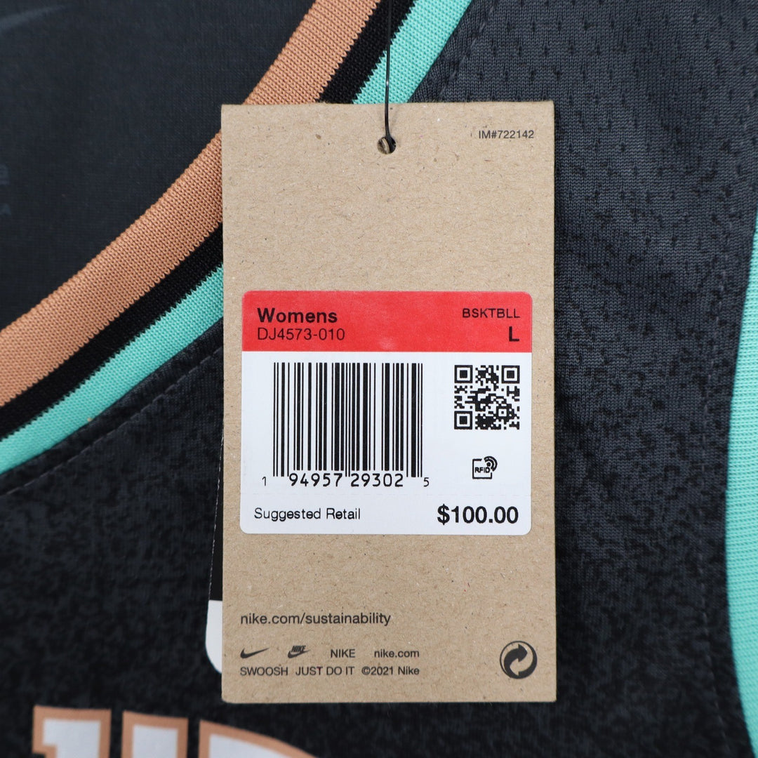 Nike WNBA New York Liberty Sabrina Ionescu Explorer Edition Jersey Black