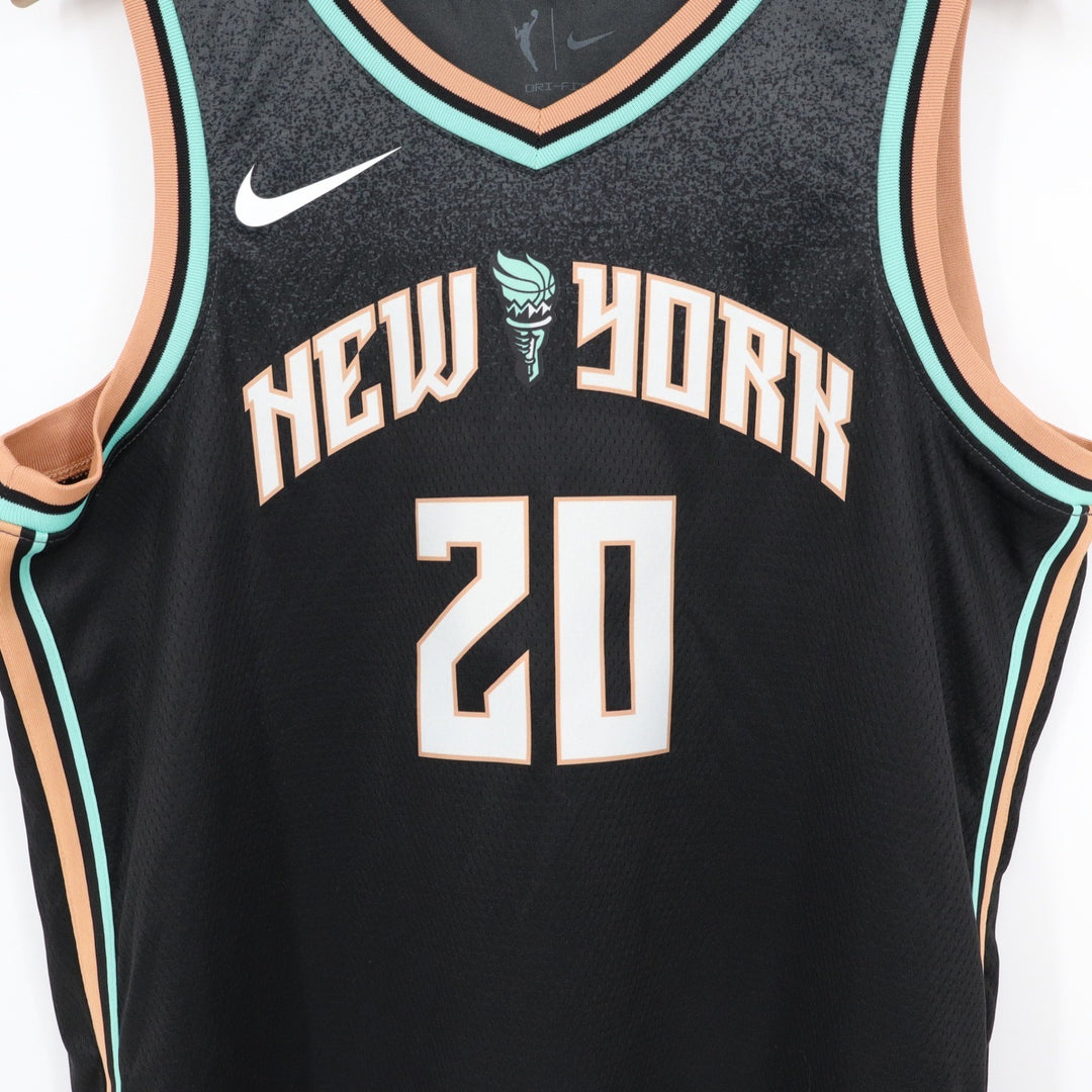 Nike New York Liberty Sabrina Ionescu 20 Explorer Edition Jersey Black