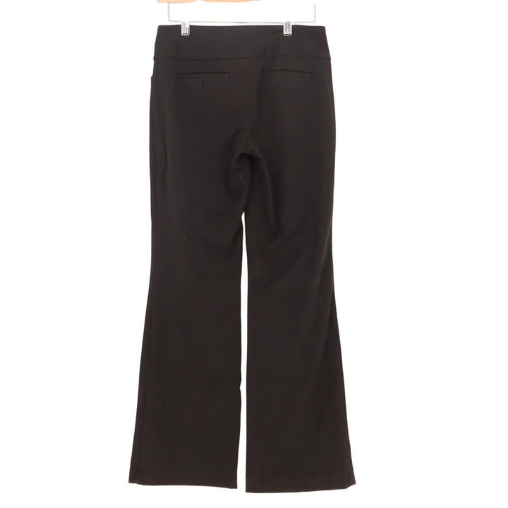 Express Design Studio Editor Dress Pants Womens 2R Black Stretch Bootcut Leg