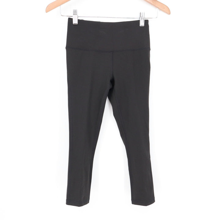 DSG Womens Momentum High Rise Capri Leggings Pure Black XXS