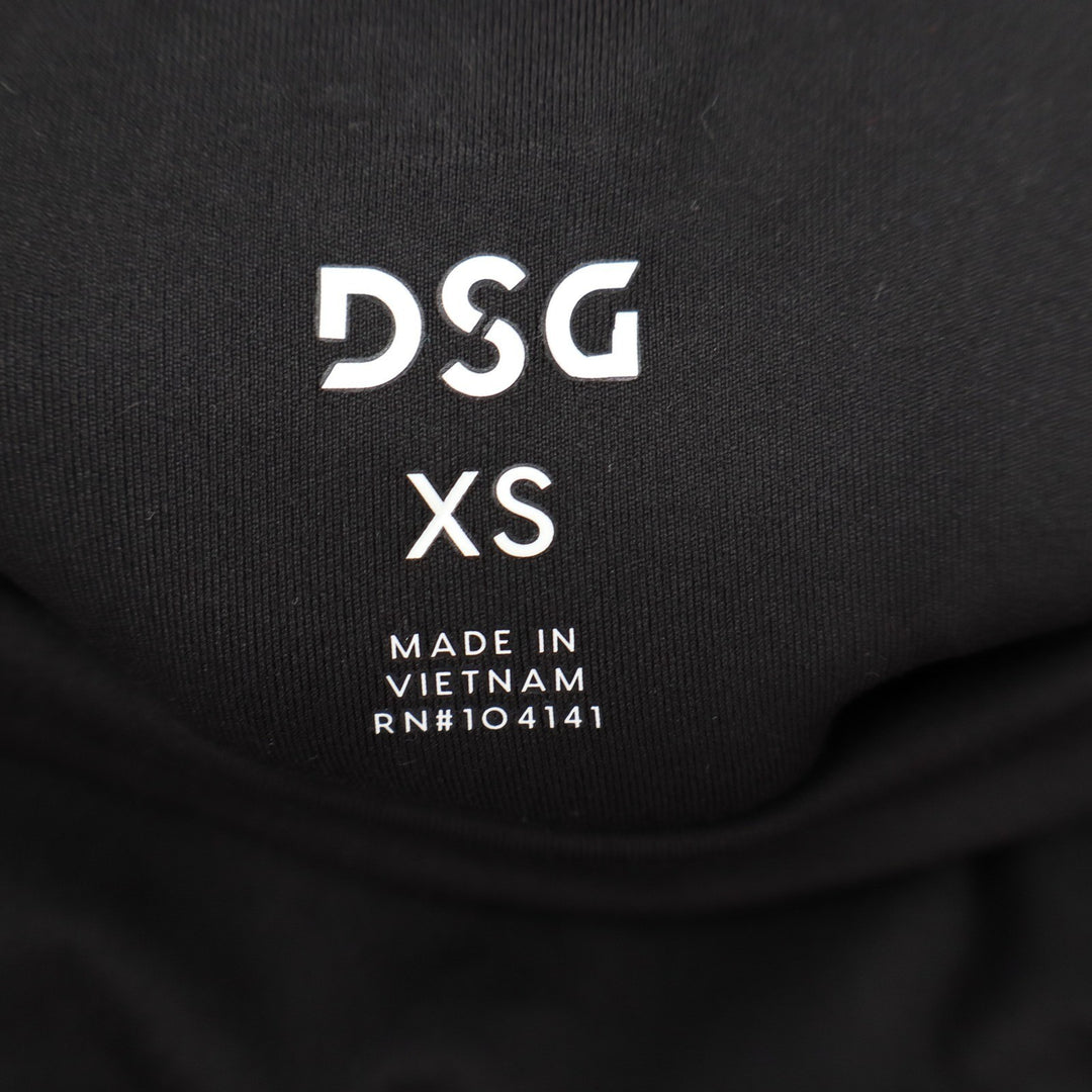 DSG Womens Momentum High Rise Crop Leggings Pure Black XS