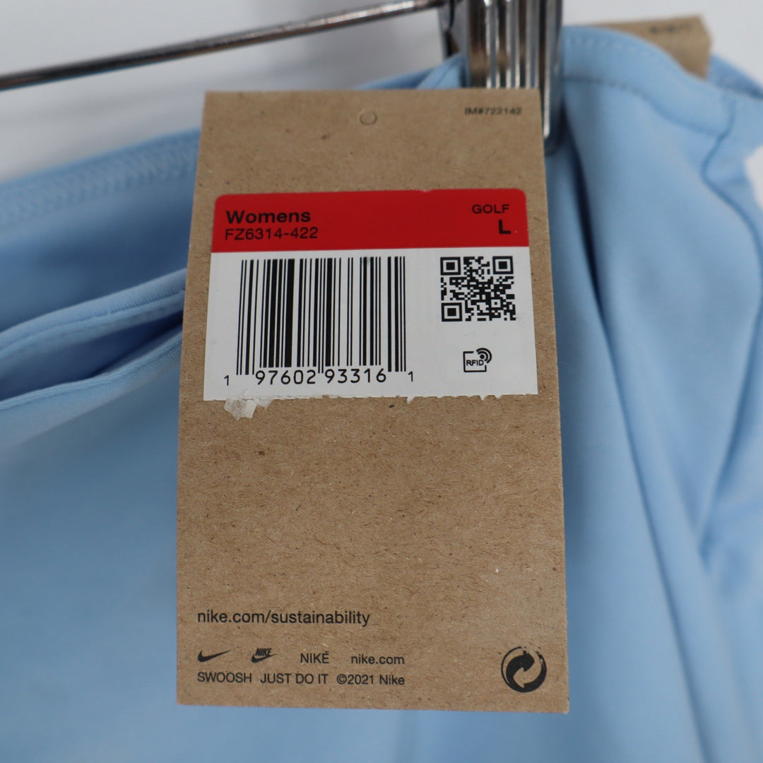 Nike Golf Womens Dri-FIT Skort Light Blue Active Skirt Large