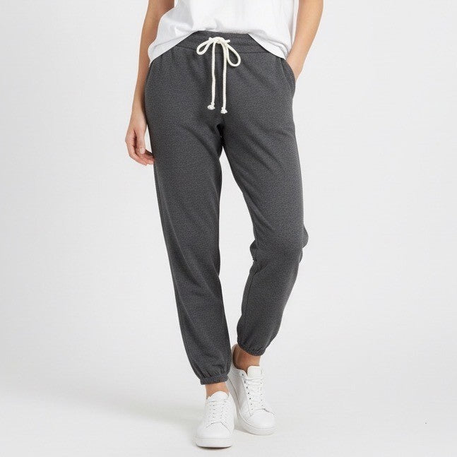 Mossimo Supply Co. Joggers Womens Large Heather Gray Stretch Drawstring Waist