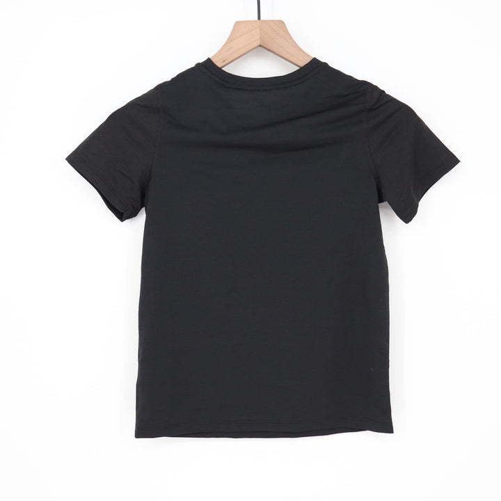 DSG Boys Movement Tee Black Short Sleeve Moisture Wicking Athletic Shirt Size S