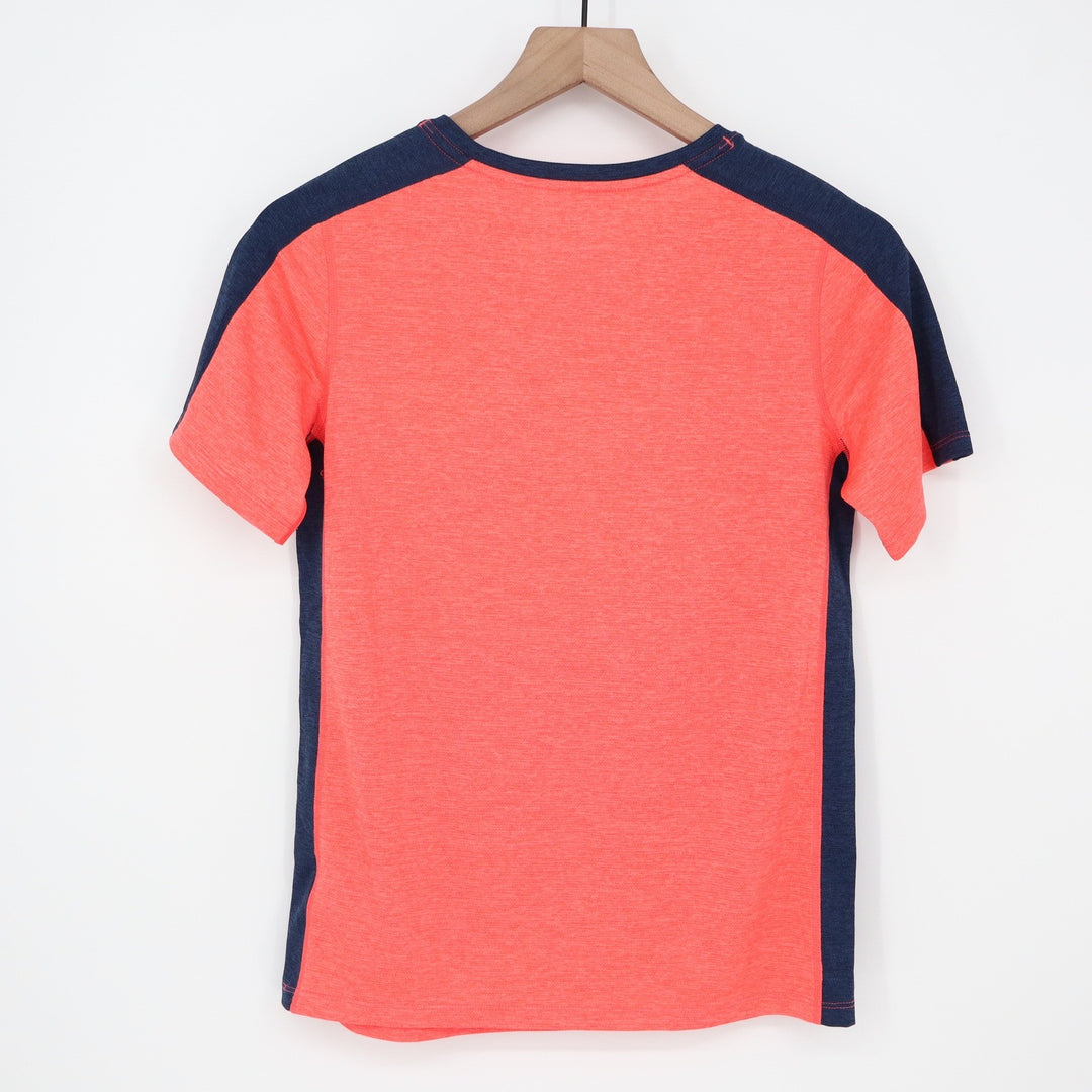 DSG Boys Pieced Graphic Movement Tee Cabana Coral Navy Blue Size L 14-16