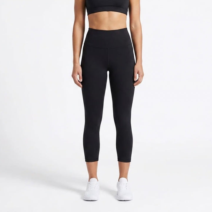 DSG Womens Momentum Capri Pure Black High Rise Leggings XXS NEW